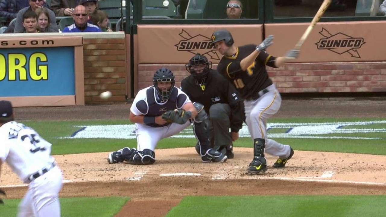 Mercer's two-run single