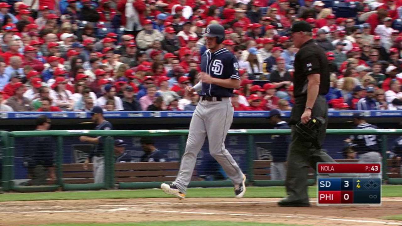 Myers' solo homer