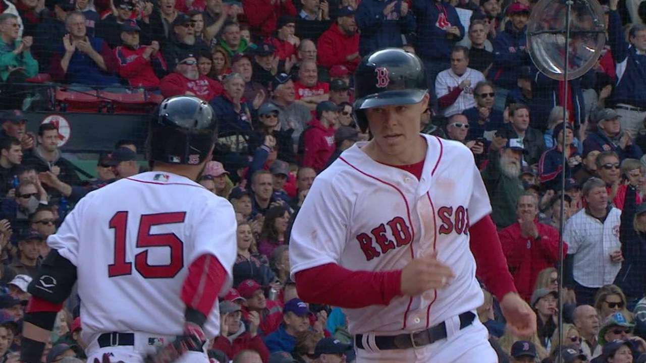 Bradley's RBI groundout