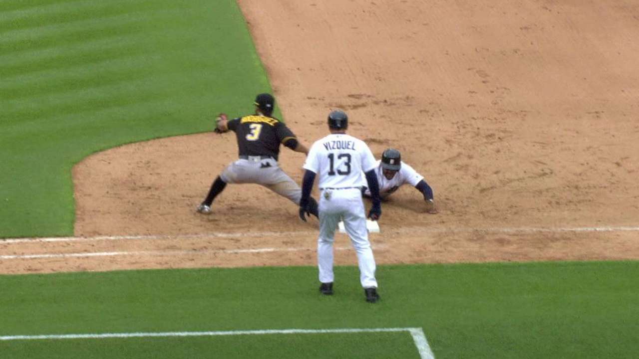 Pirates turn double play