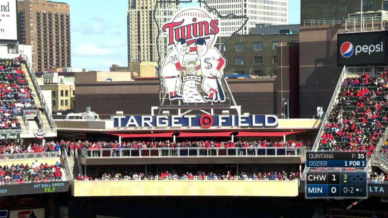 New seating at Target Field