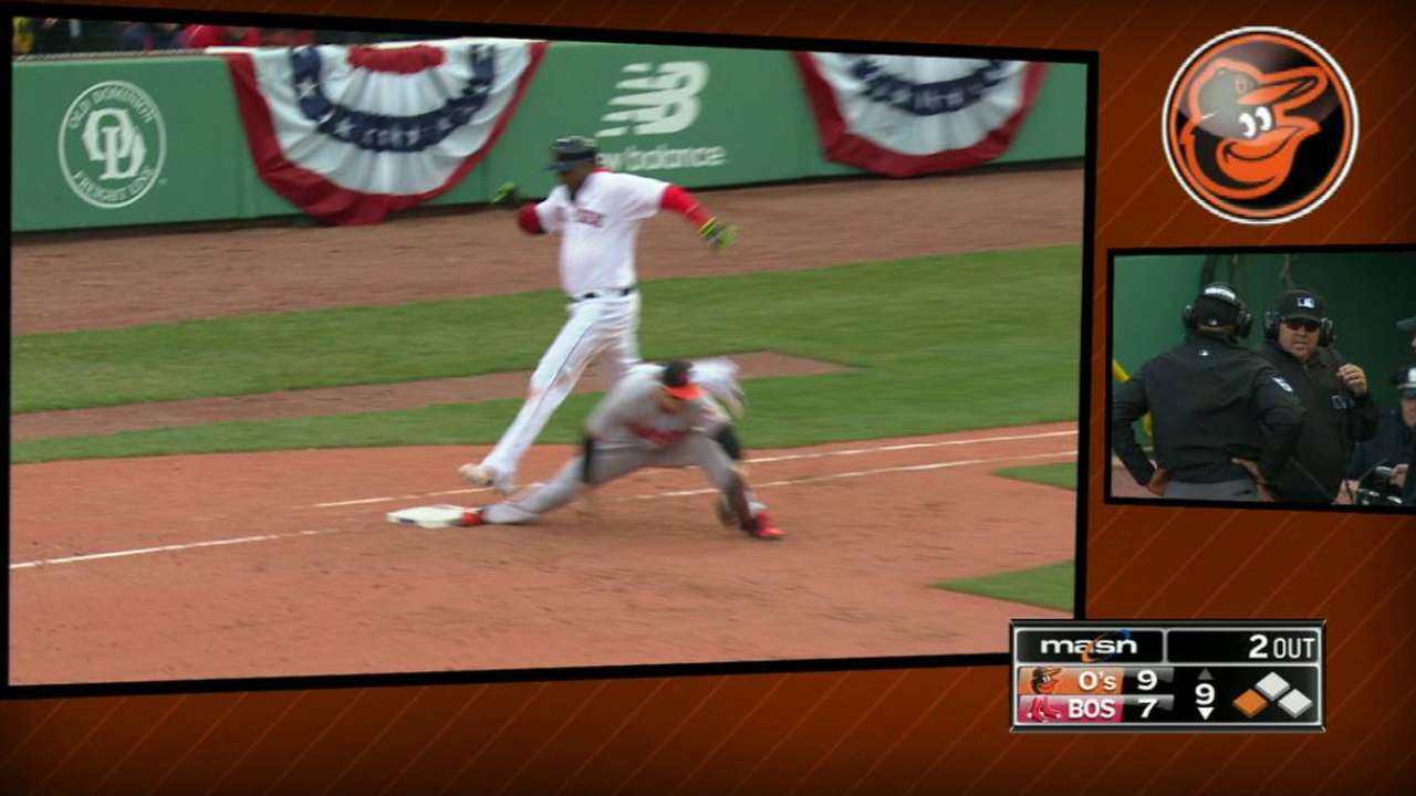 Schoop starts double play
