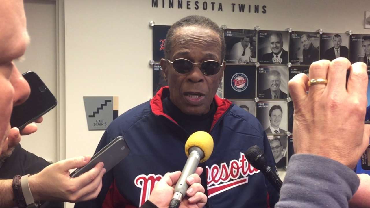 Carew on throwing first pitch