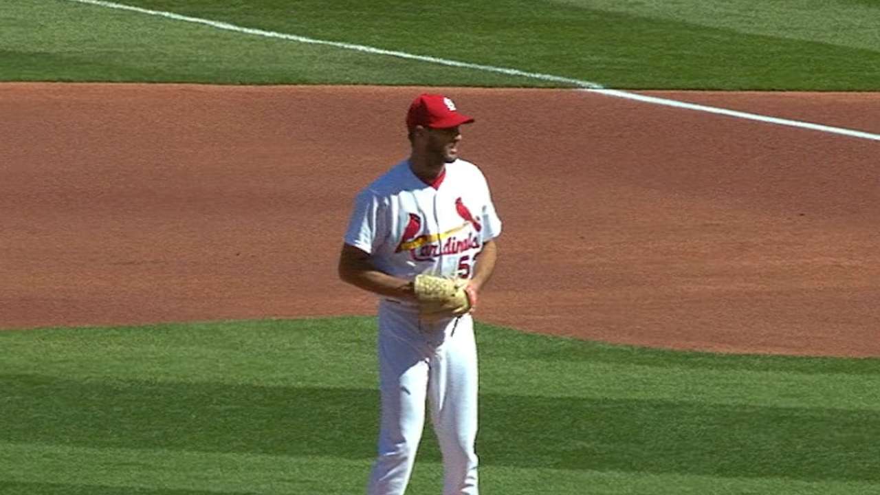 Wacha fans seven in home opener