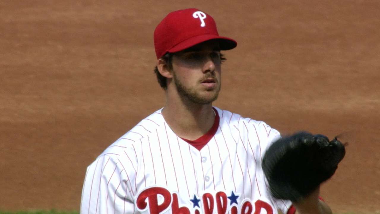 Nola draws comparisons to ex-Phillie Lee