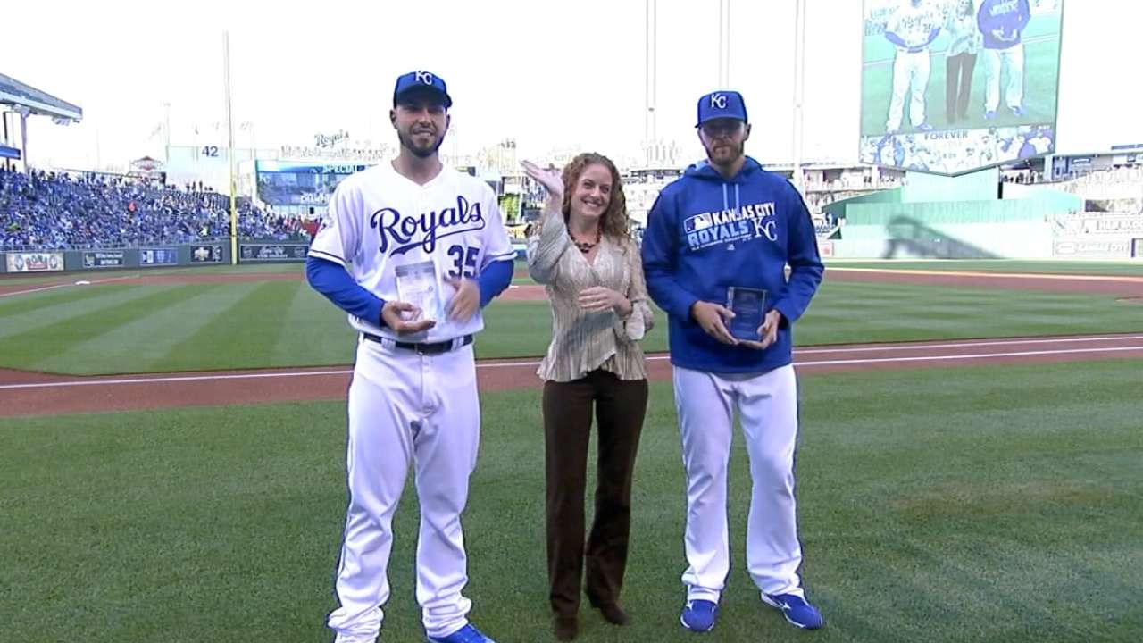 Royals collect more hardware with MLB Awards