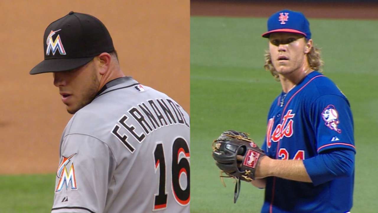 Fernandez, Syndergaard face off