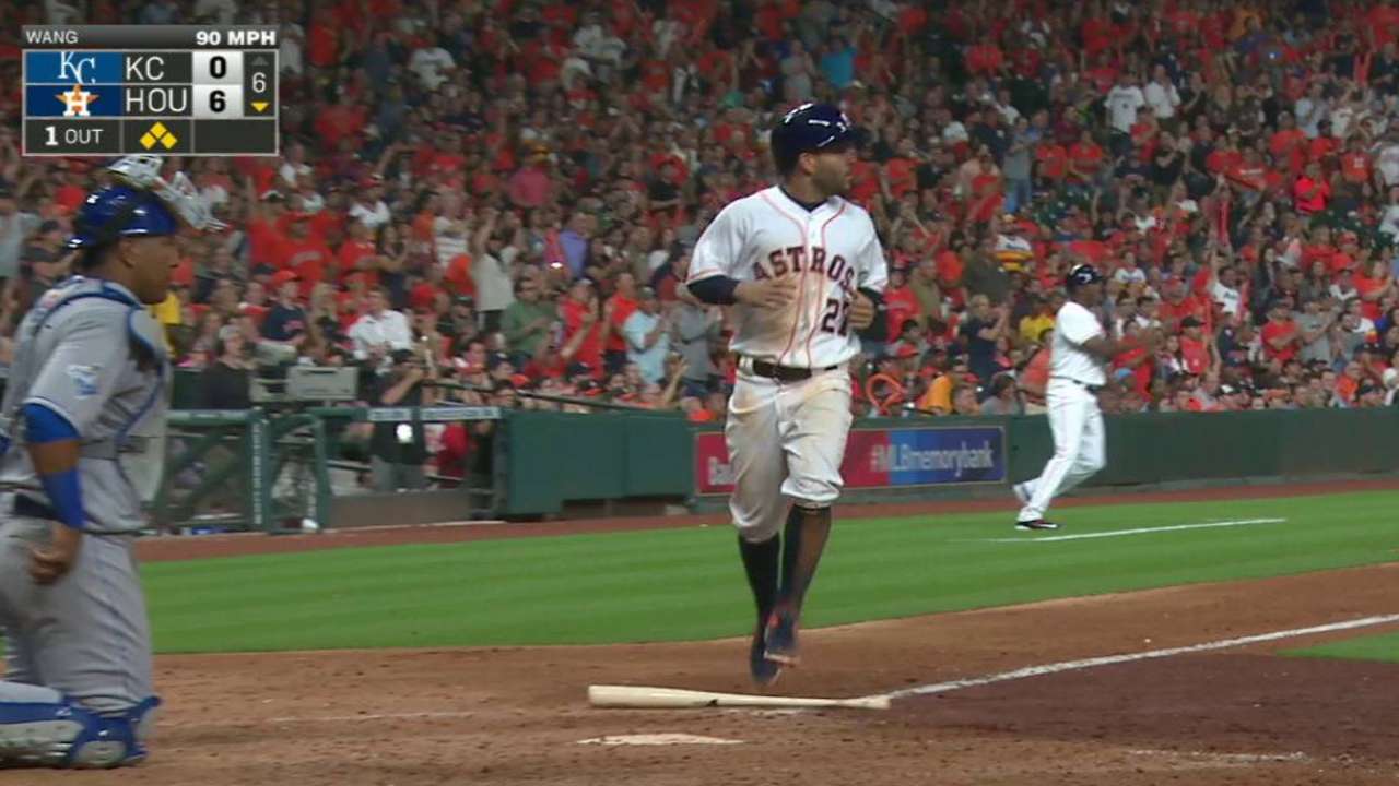 Correa's RBI single