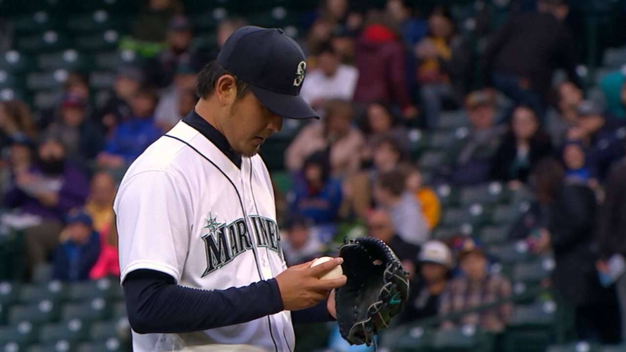 Iwakuma fans seven
