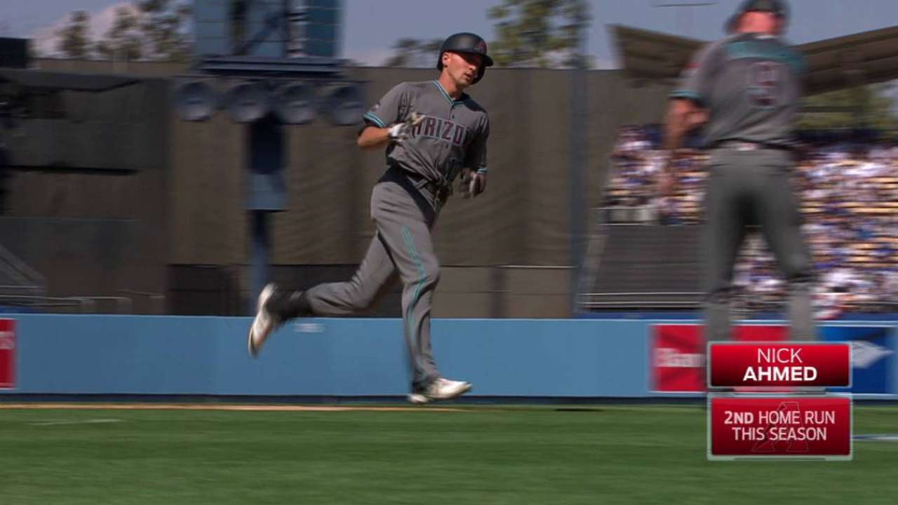 Ahmed's game-tying homer