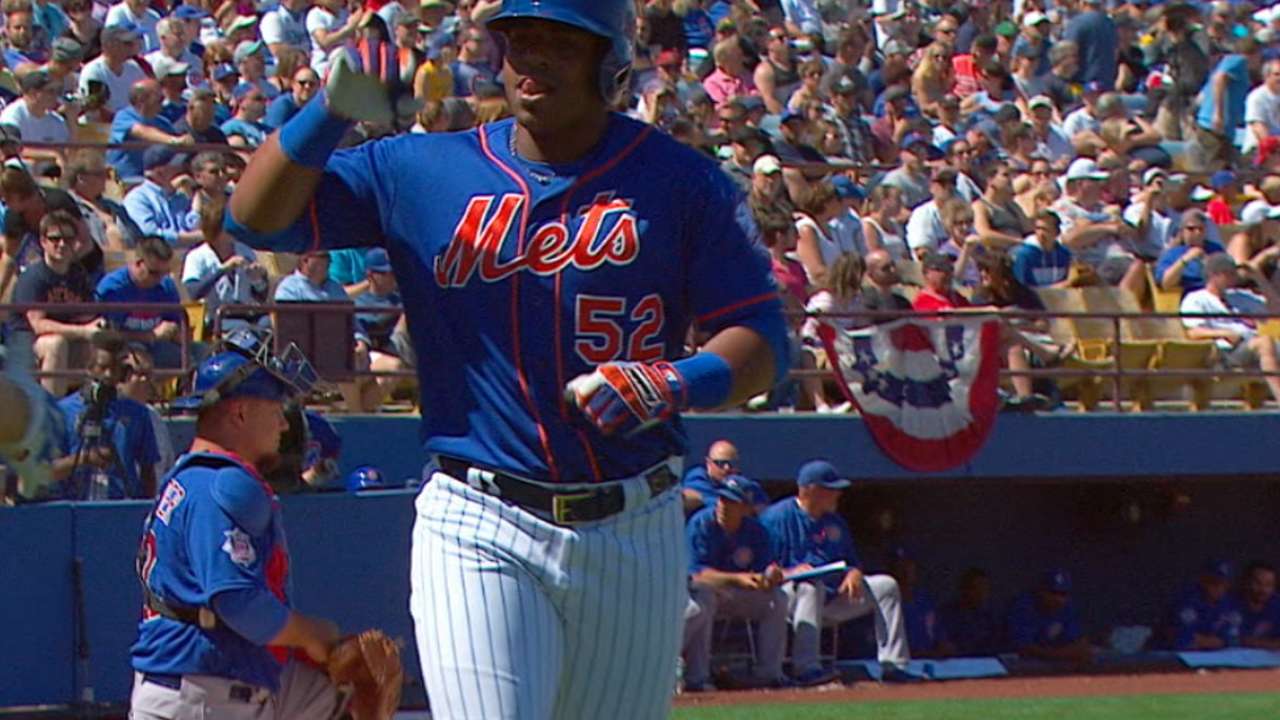 Yo leads offense backing Matz to end spring