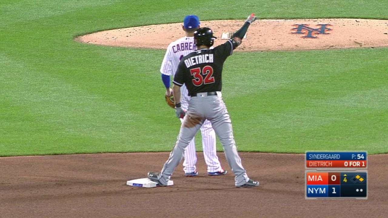Dietrich's RBI single