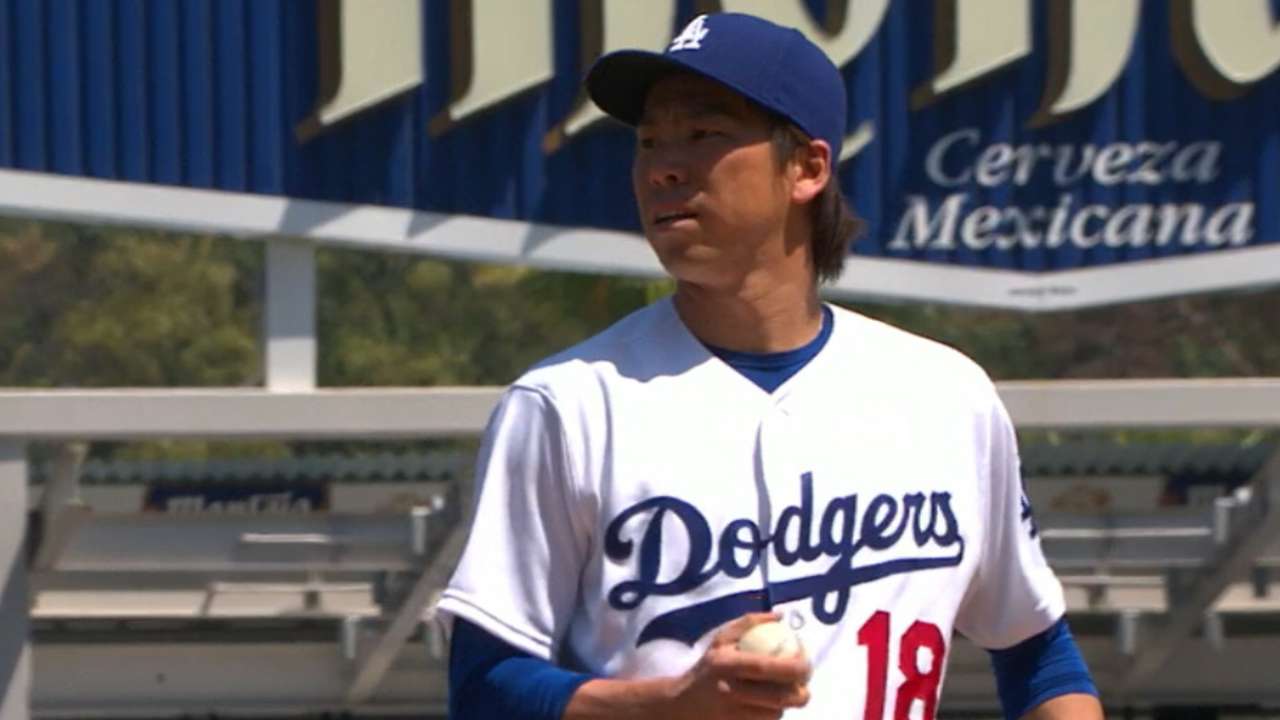 Maeda's six scoreless innings