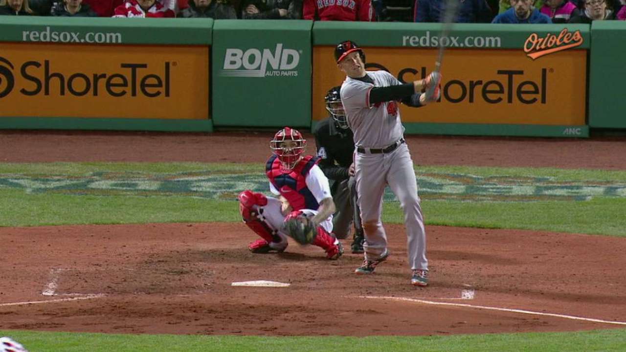 Trumbo's towering shot