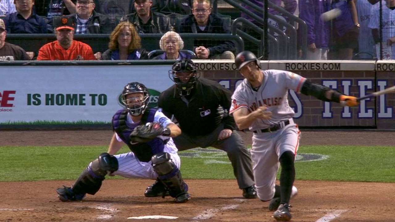 Pence's RBI single