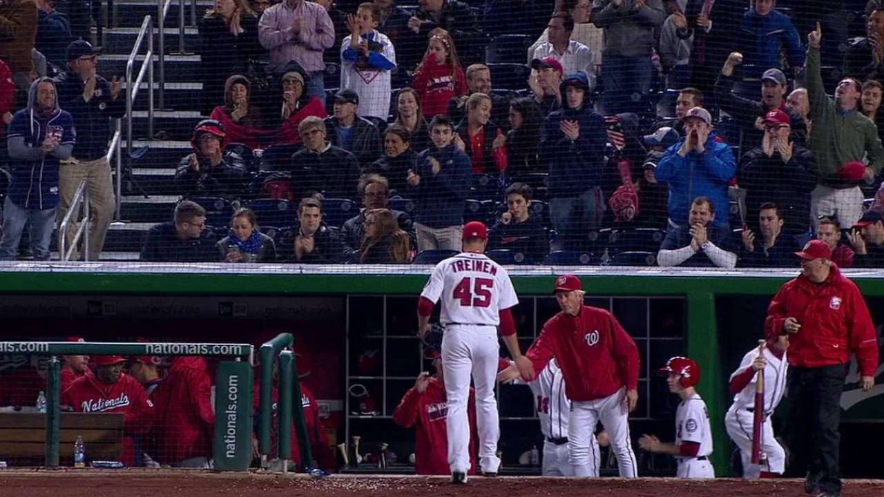 Treinen escapes a jam