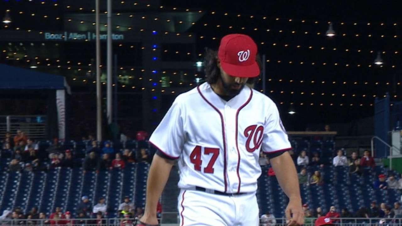 Gonzalez's six scoreless innings