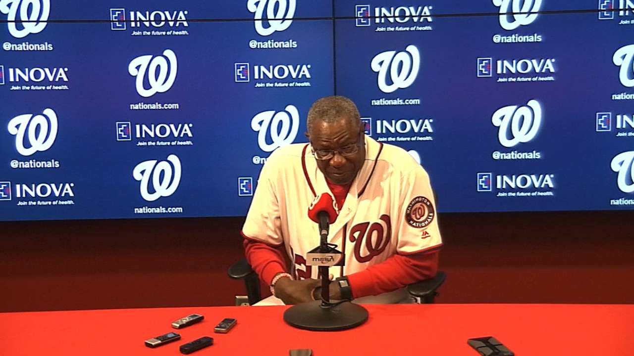 Baker on Gonzalez's performance