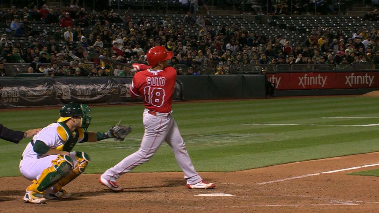 Must C: Soto puts Halos on top