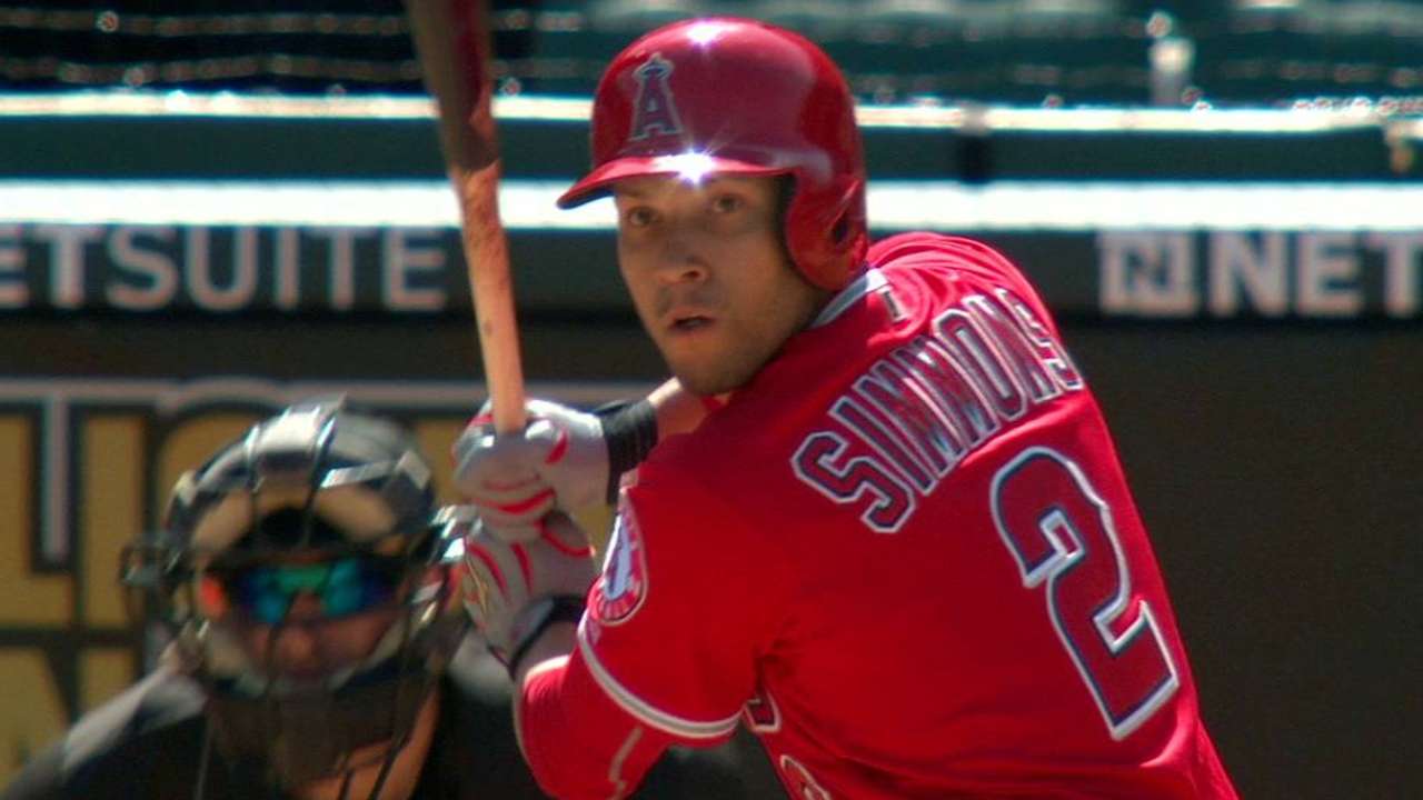 Simmons' RBI single