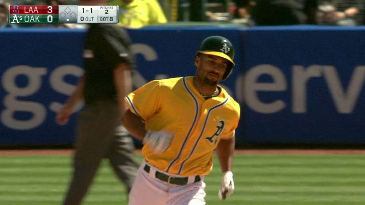 Semien's solo shot