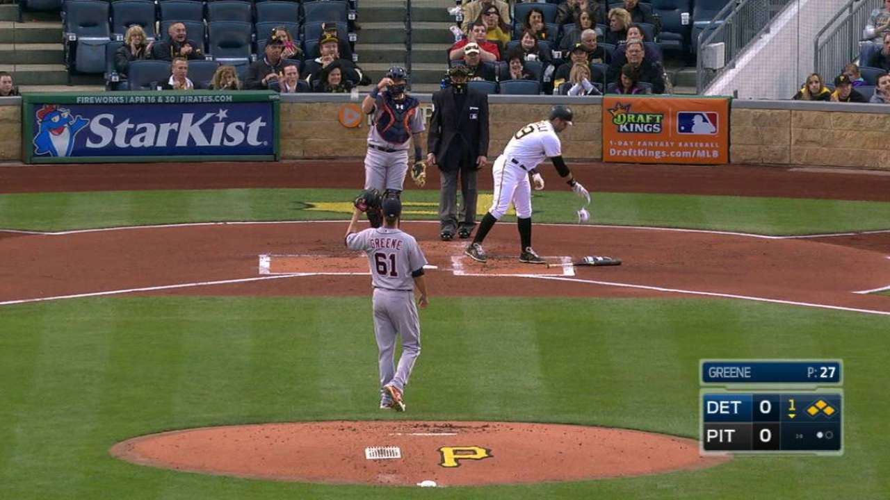 Cervelli's bases-loaded walk