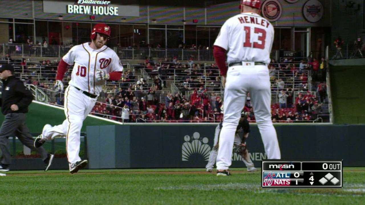 Drew makes the most of first start with Nats