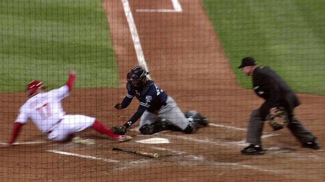 Myers cuts down Bourjos