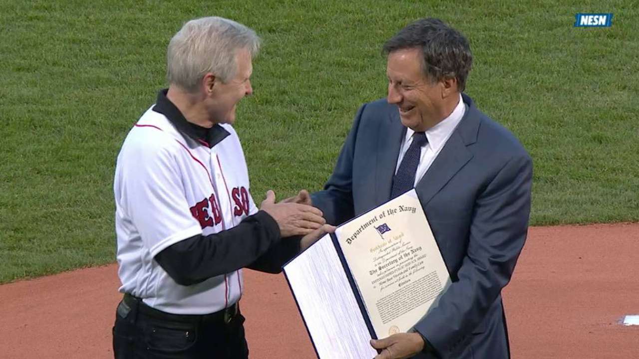 Red Sox program Home Base nets service award