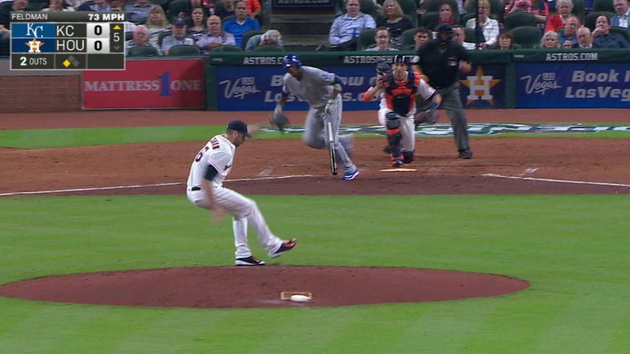 Feldman throws out Escobar