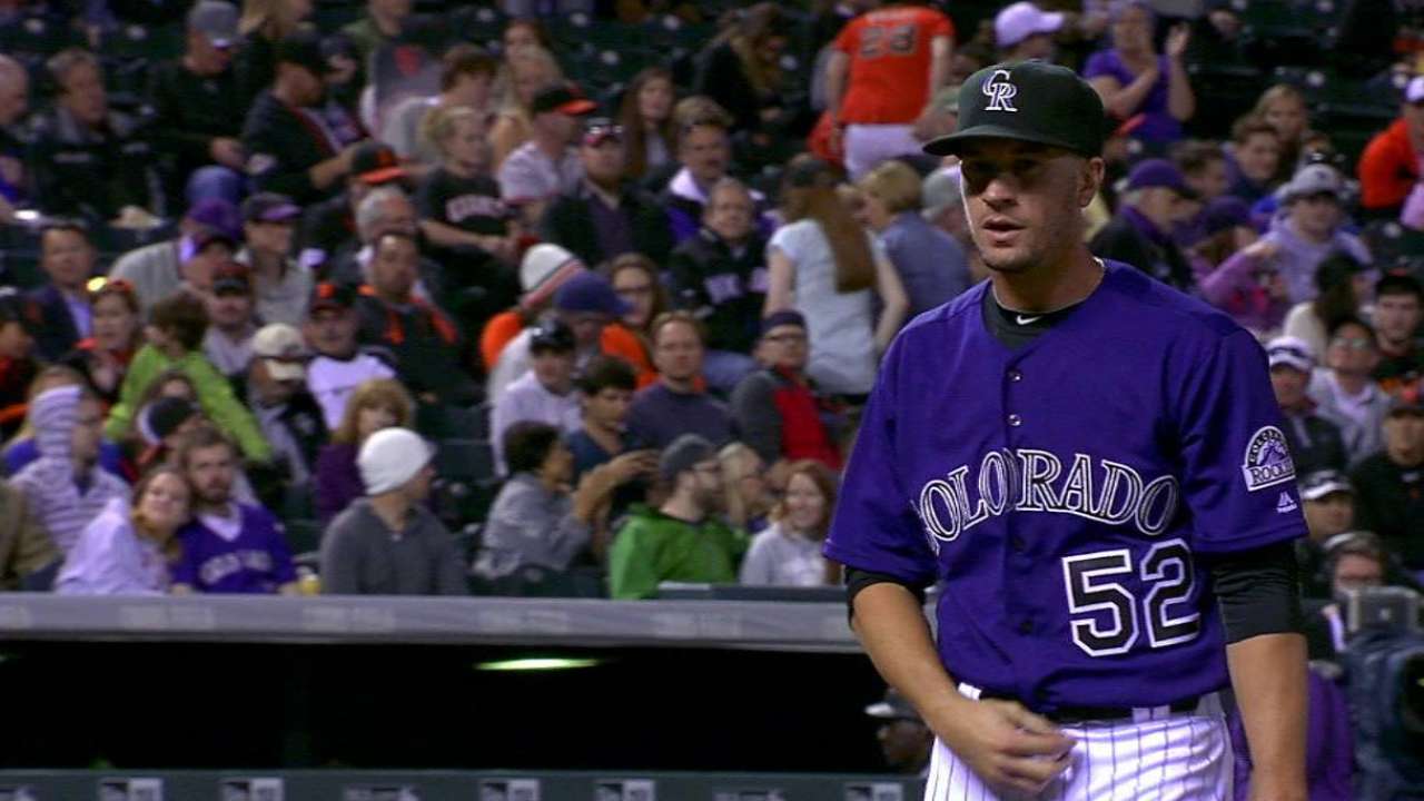 Rusin's first strikeout