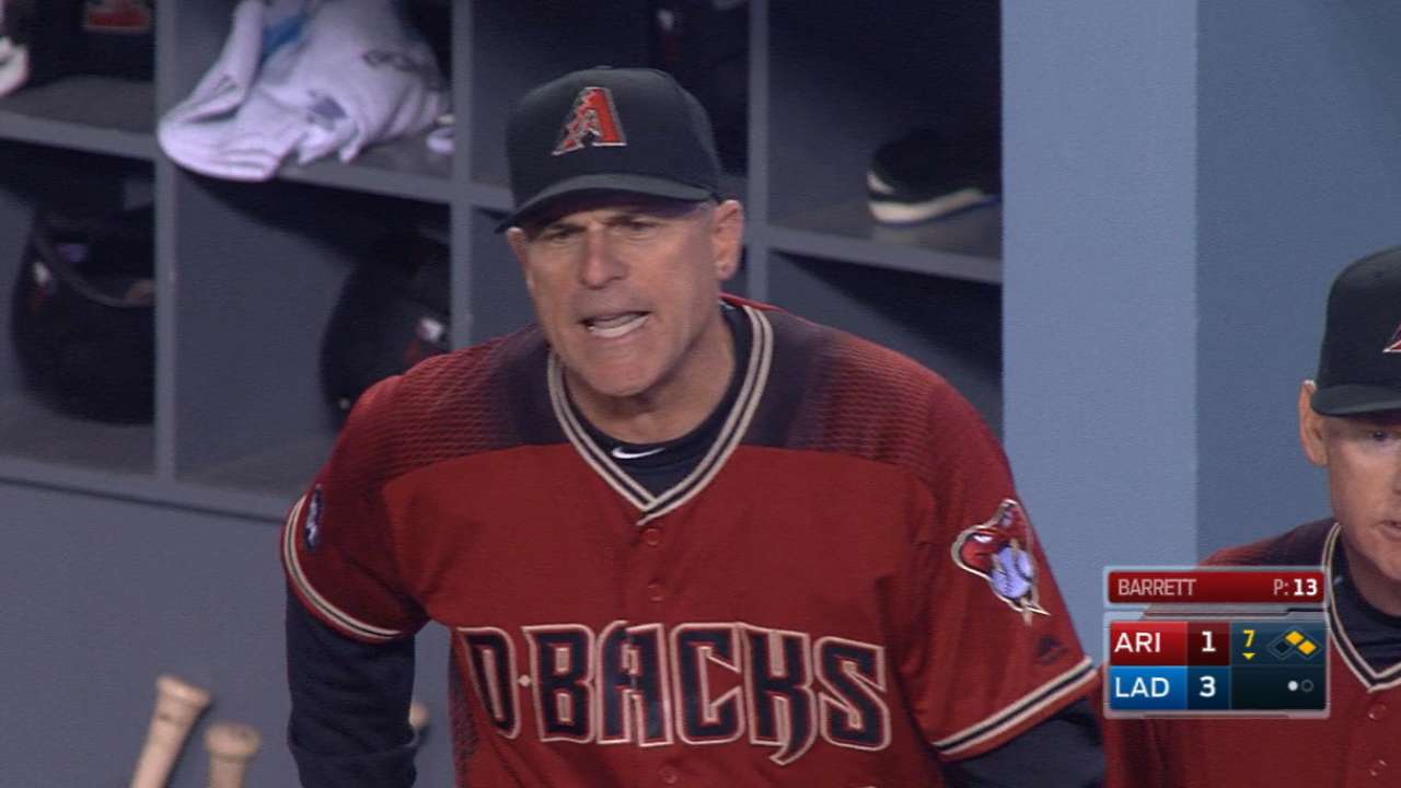 Hale unhappy with Honeycutt yelling at dugout