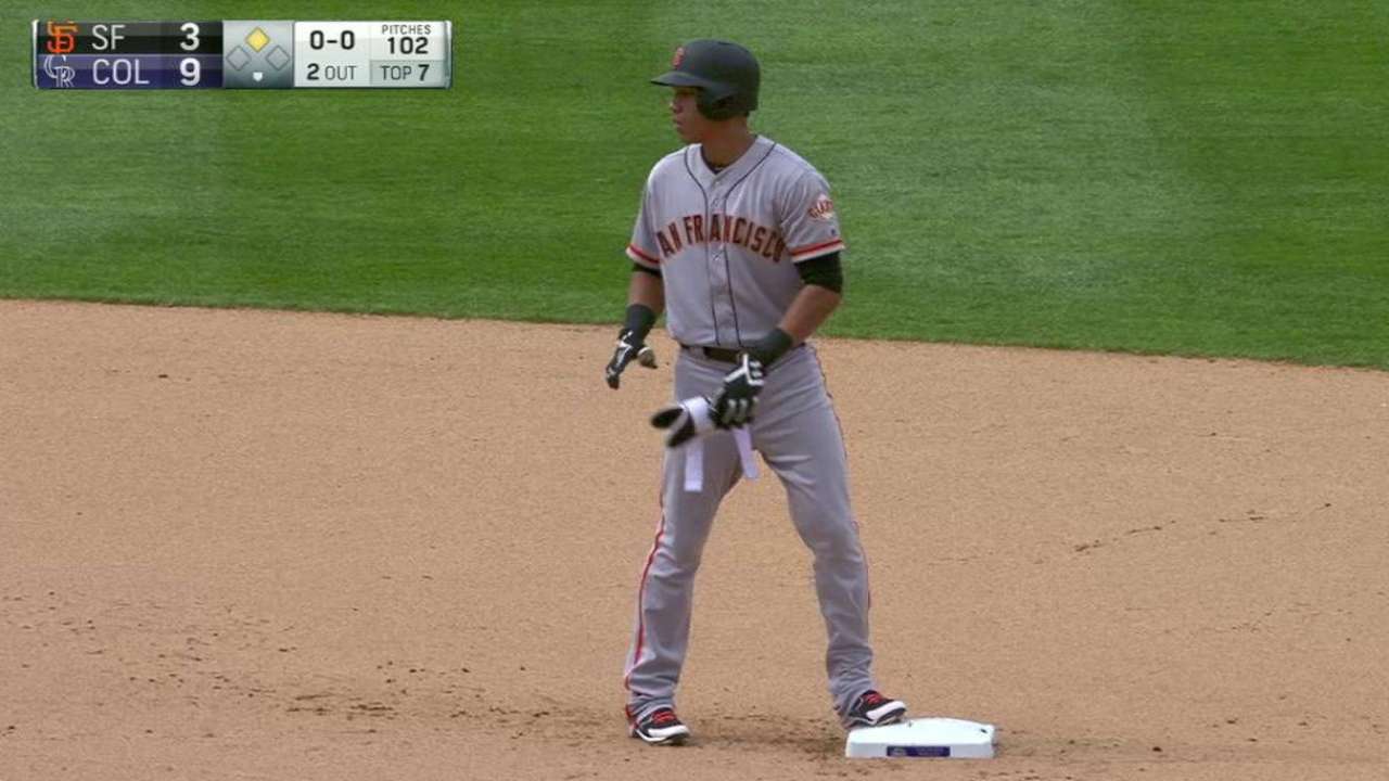 Adrianza's RBI double