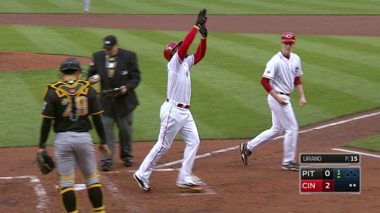 Reds thrilled to have Phillips' 'impact' bat back