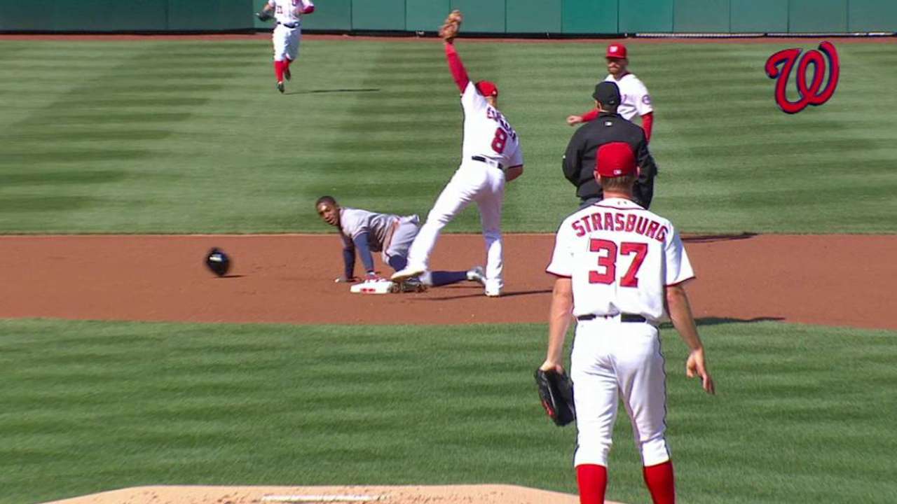 Ramos on bereavement list; Nats recall Severino