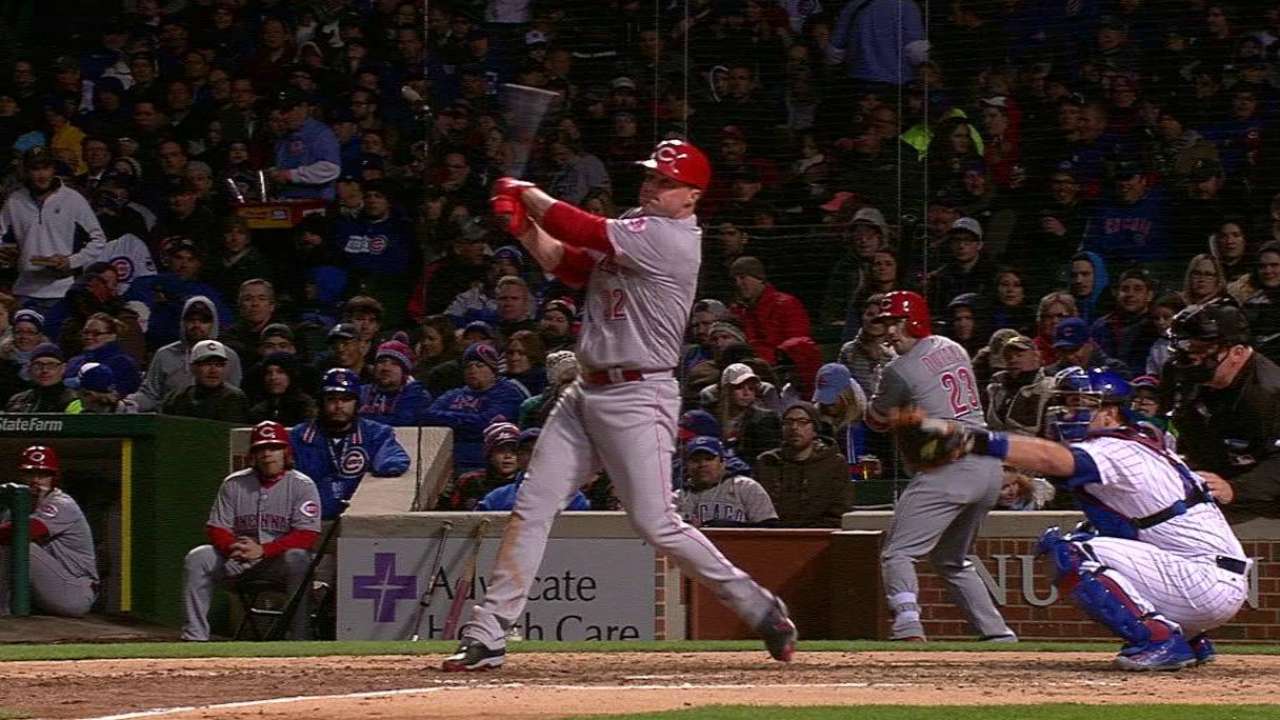 Bruce using all fields to beat infield shifts