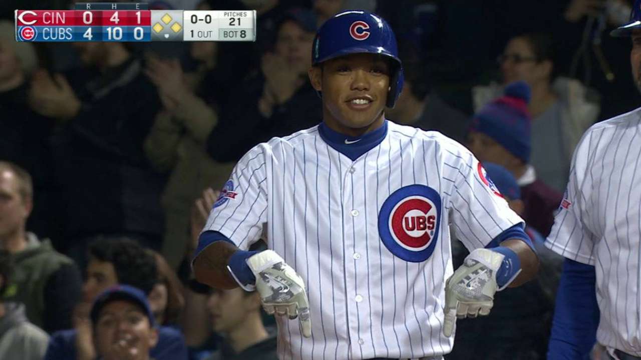 Russell's RBI single in the 8th