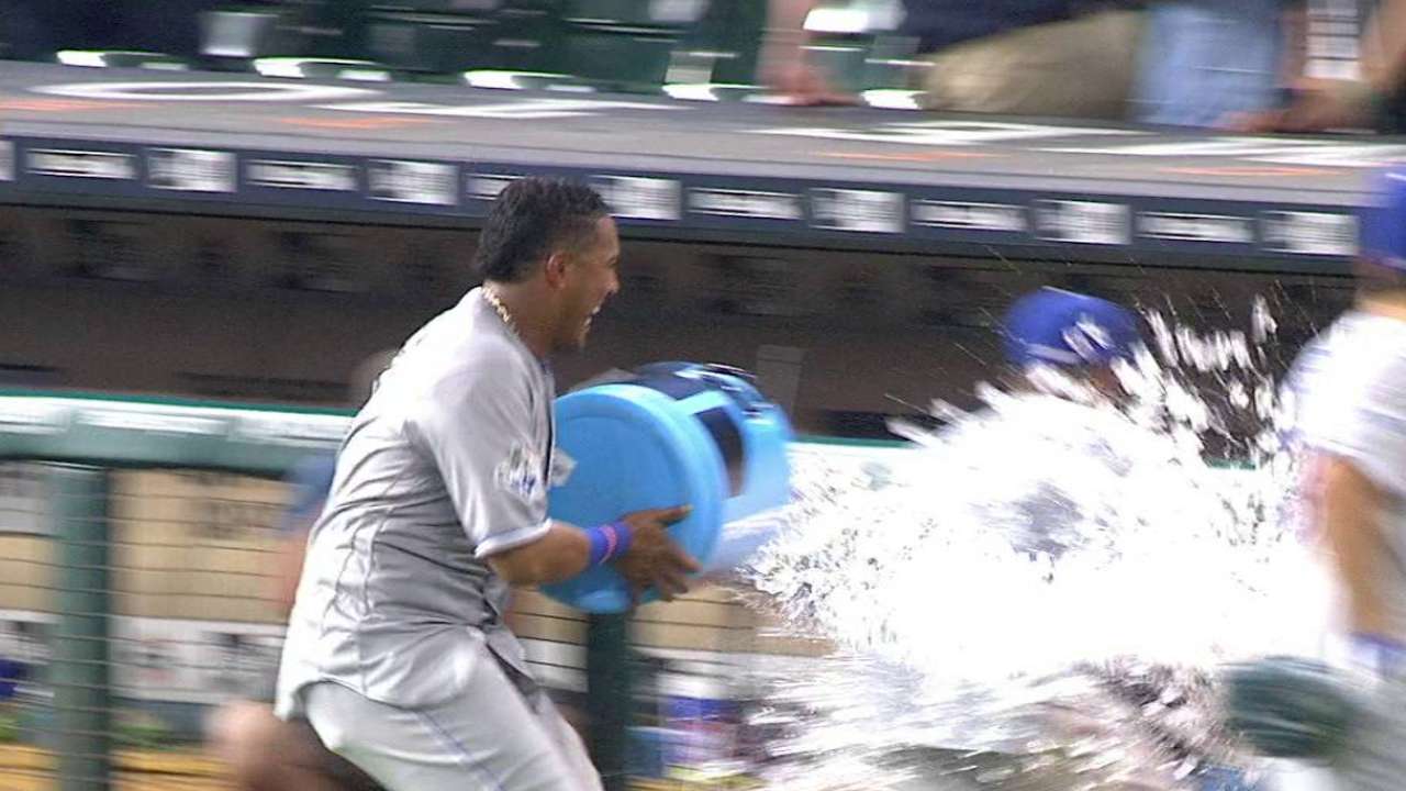 Escobar, Hosmer on win