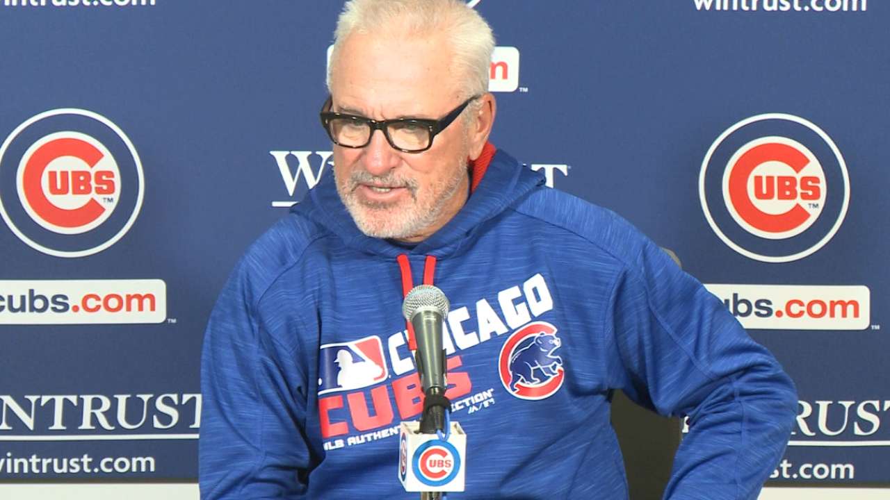 Maddon on hot start for Cubs