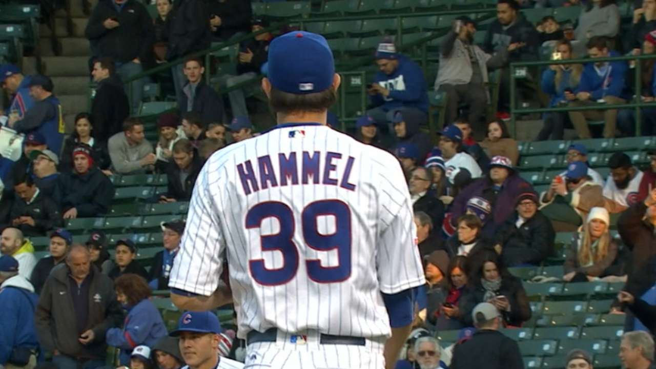 Hammel helps himself in return to Wrigley