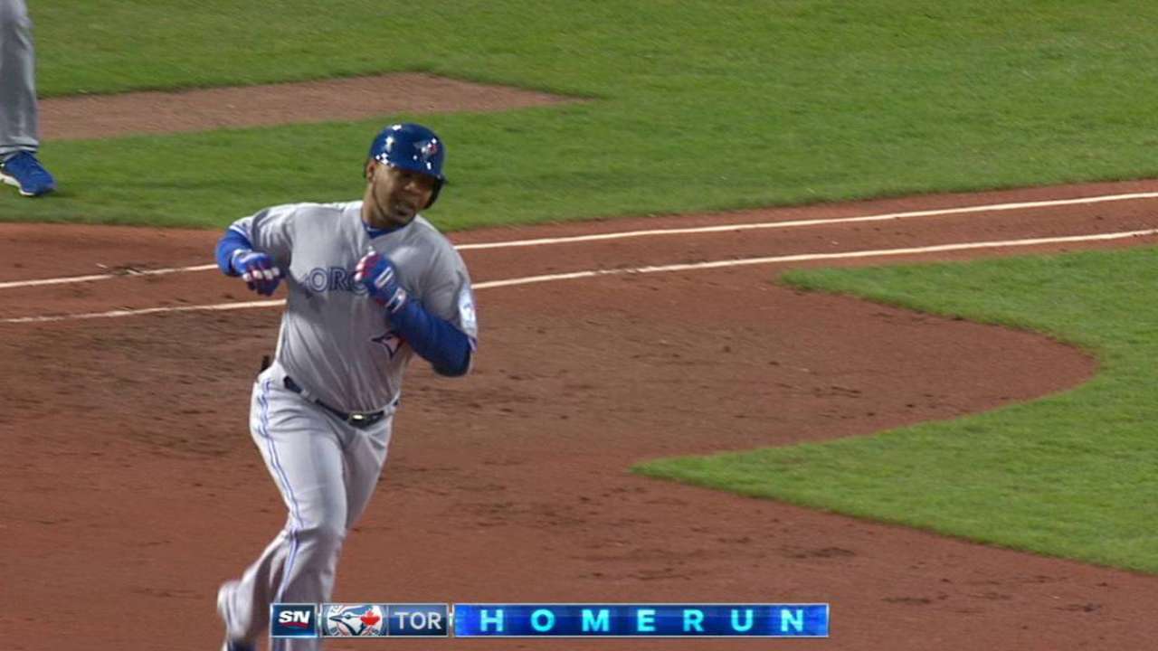 Encarnacion's huge solo shot