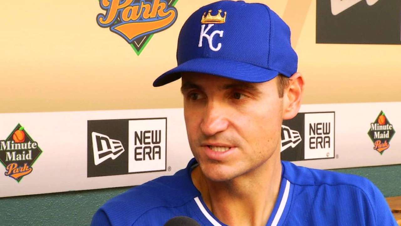 Wearing No. 42 never grows old for Hosmer