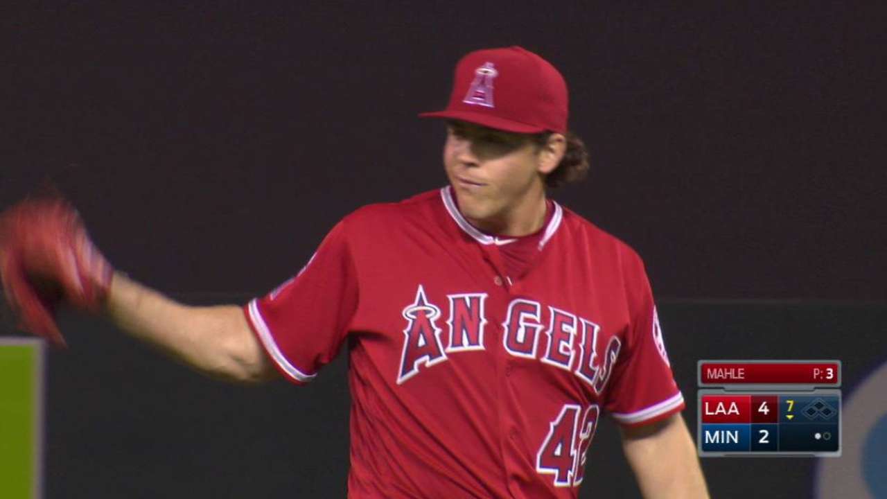 Angels' bullpen still evolving after tough loss