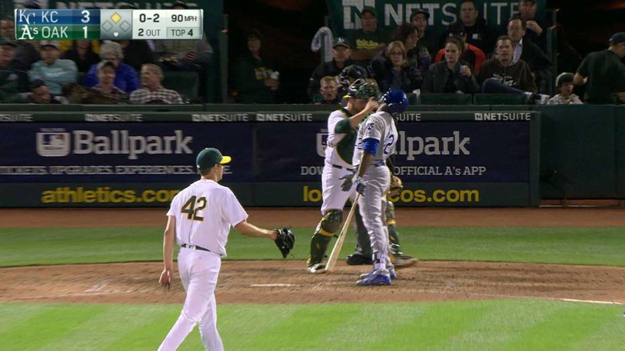 Hill whiffs Cain