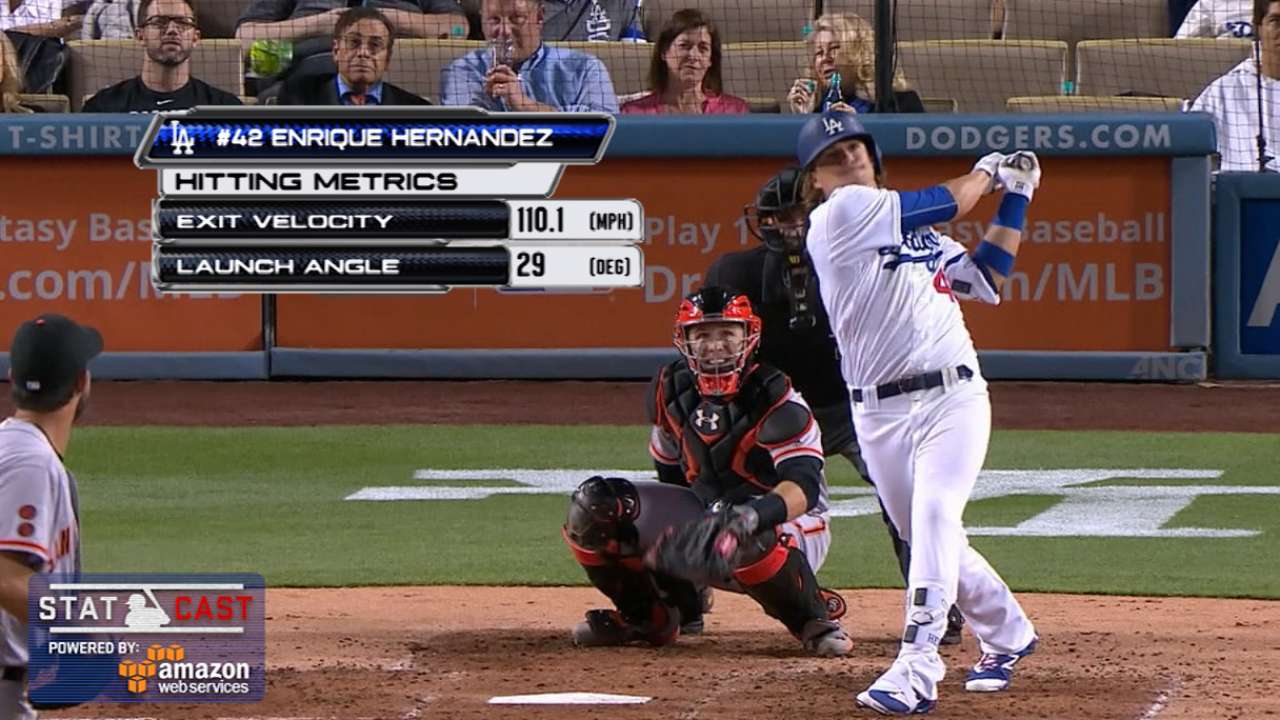 Hernandez steps up big for depleted Dodgers