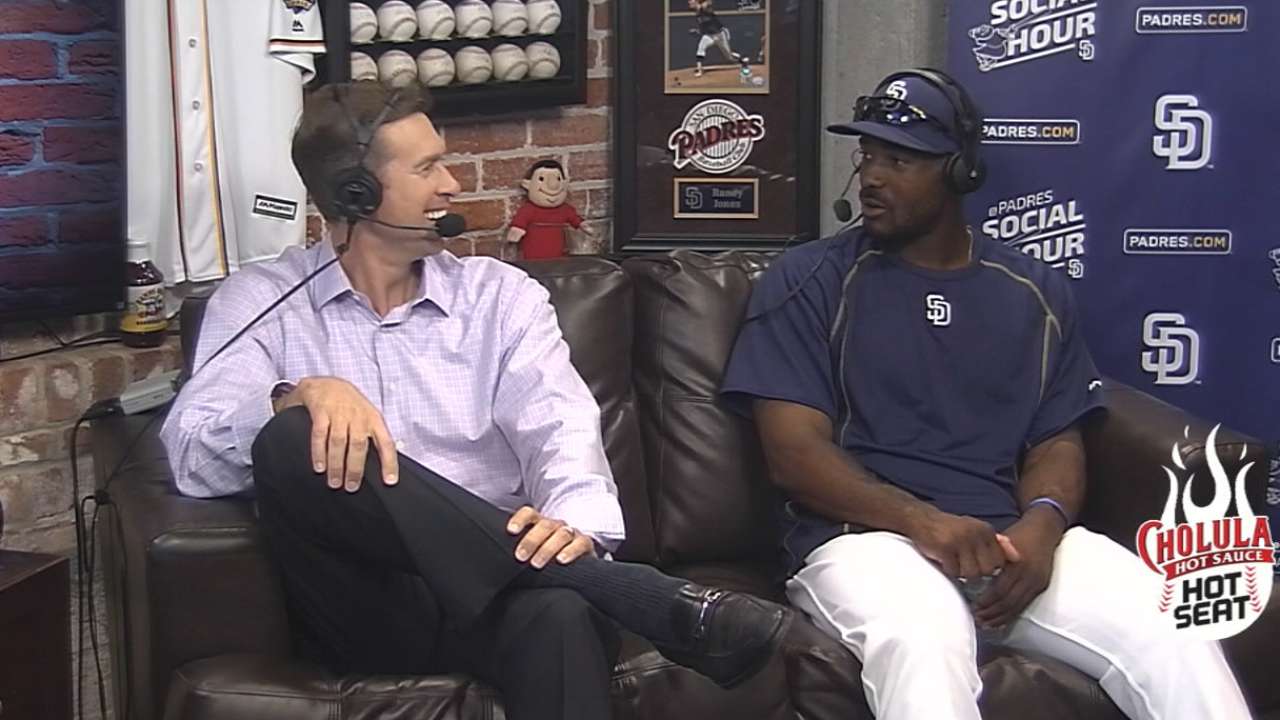Jabari Blash joins Padres Social Hour