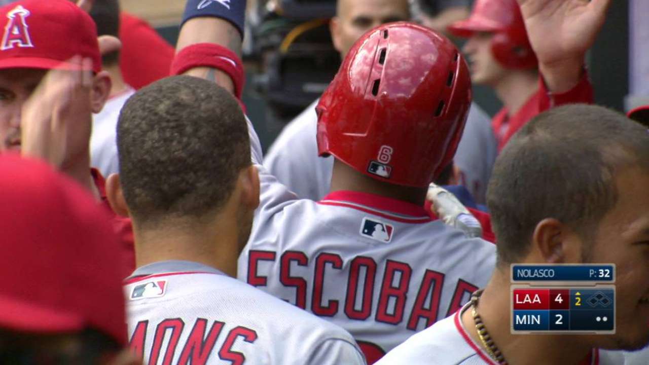 Escobar's two-run single