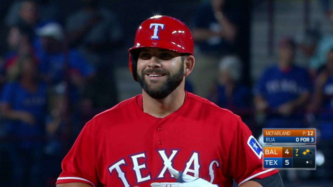 Small ball comes up big for Rangers