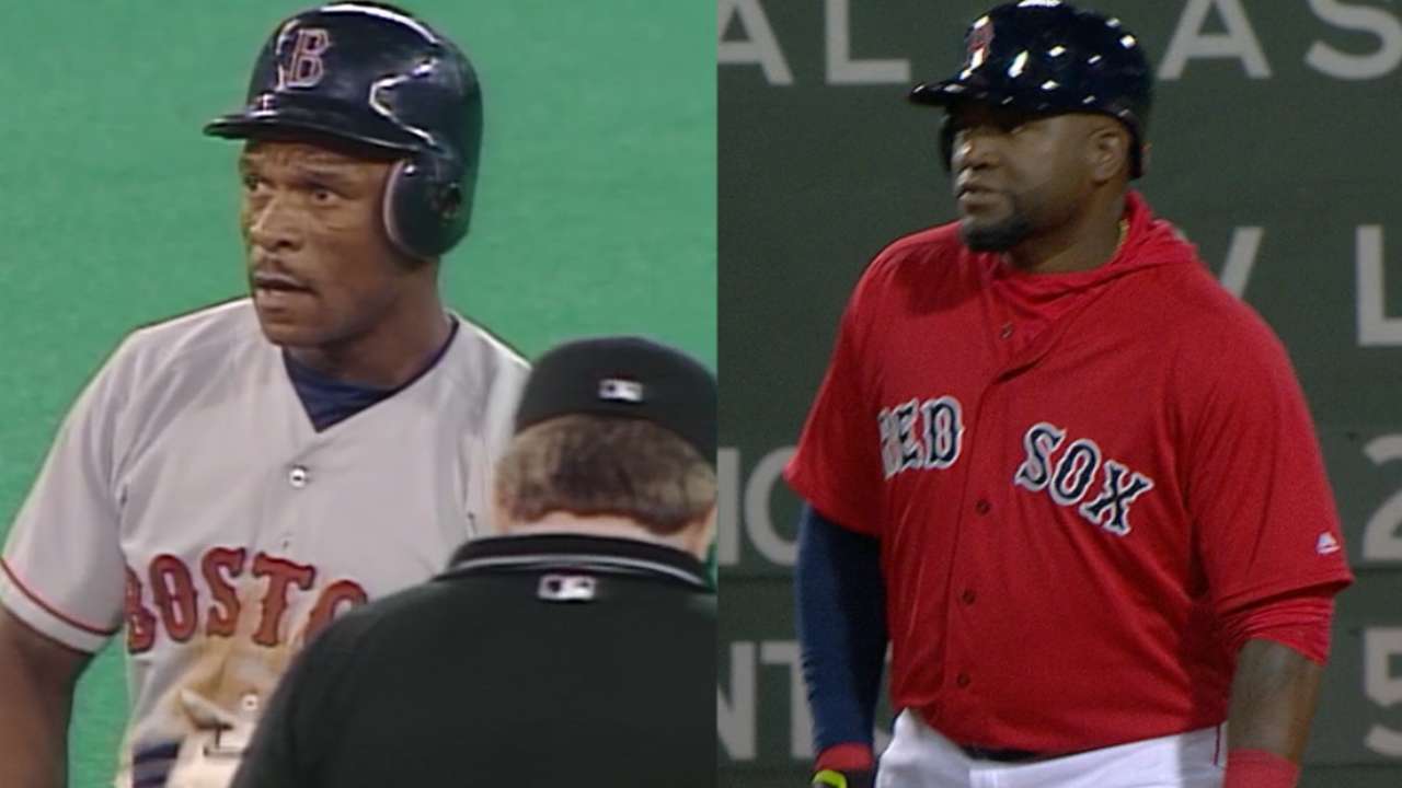 Papi's stolen base milestone