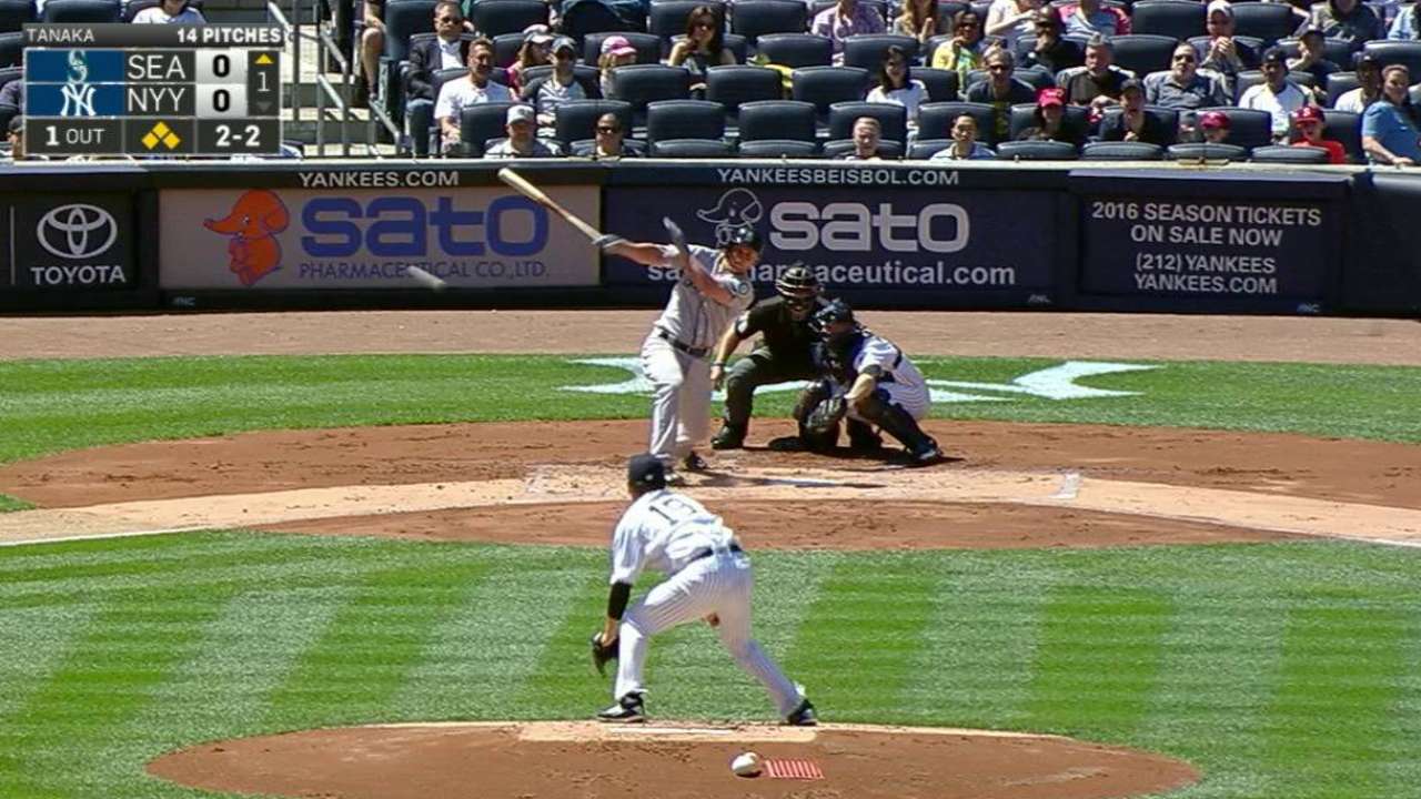 Seager's RBI forceout
